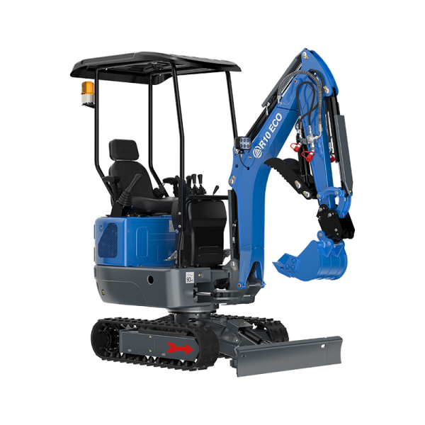 MINI EXCAVADORA R10 MOTOR KUBOTA